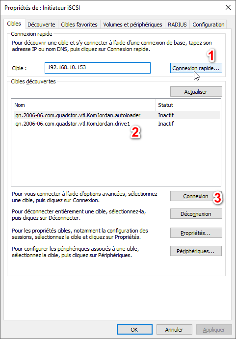 gestion des droits d'utilisateur