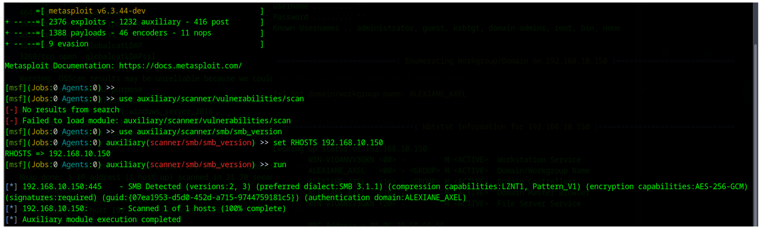 Scan Nmap