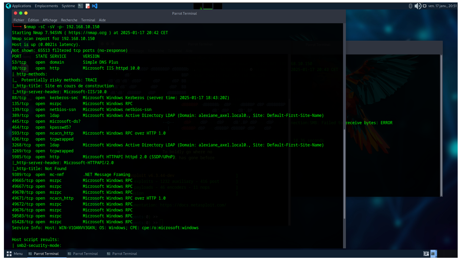 Scan caomplet Nmap